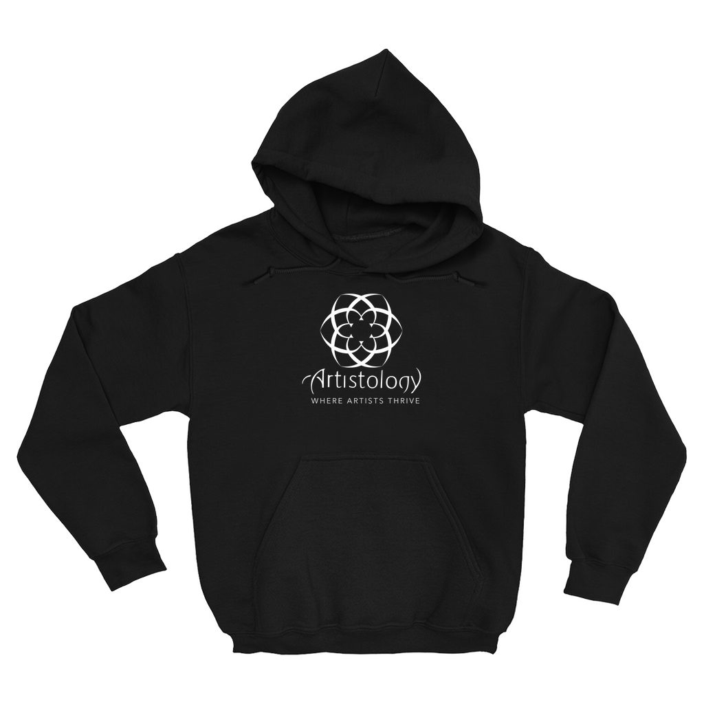 White Artistology Logo Pullover